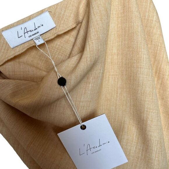 L'Academie Chessa Dress in Sand Yellow‎ - Picture 4 of 6